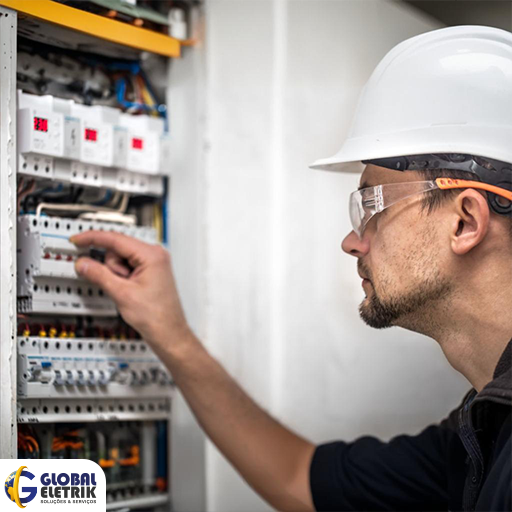 manutenção elétrica com troca de fusíveis